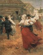 Anders Zorn country festival oil